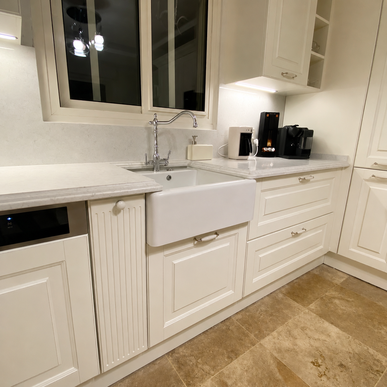 Cuisine en pierre naturelle sur mesure